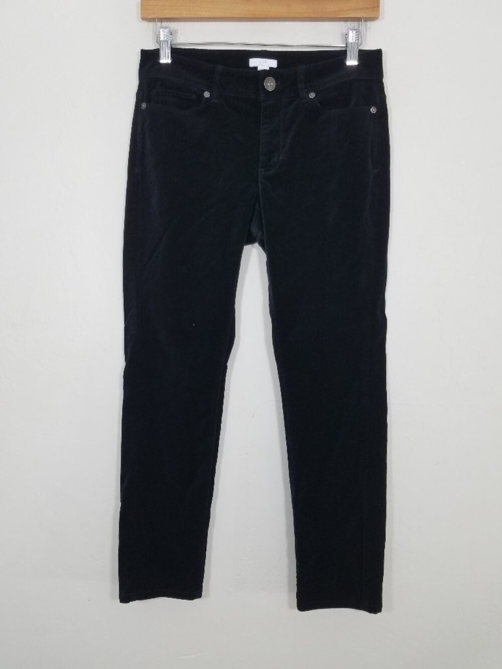 J. Jill Velvet Petite Pants Black Size 2P
